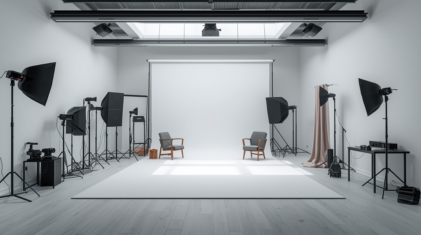 Professional photo studio